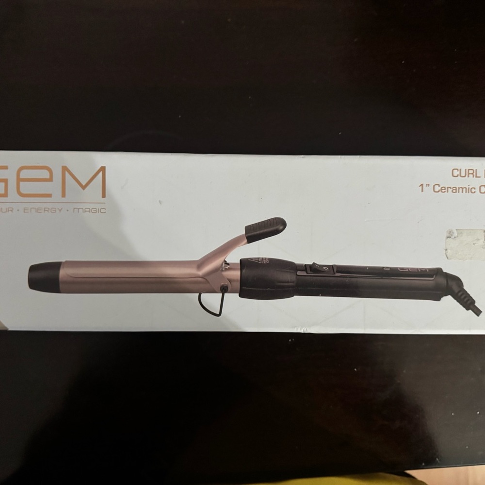 Gem 1" Ceramic Curling Iron
